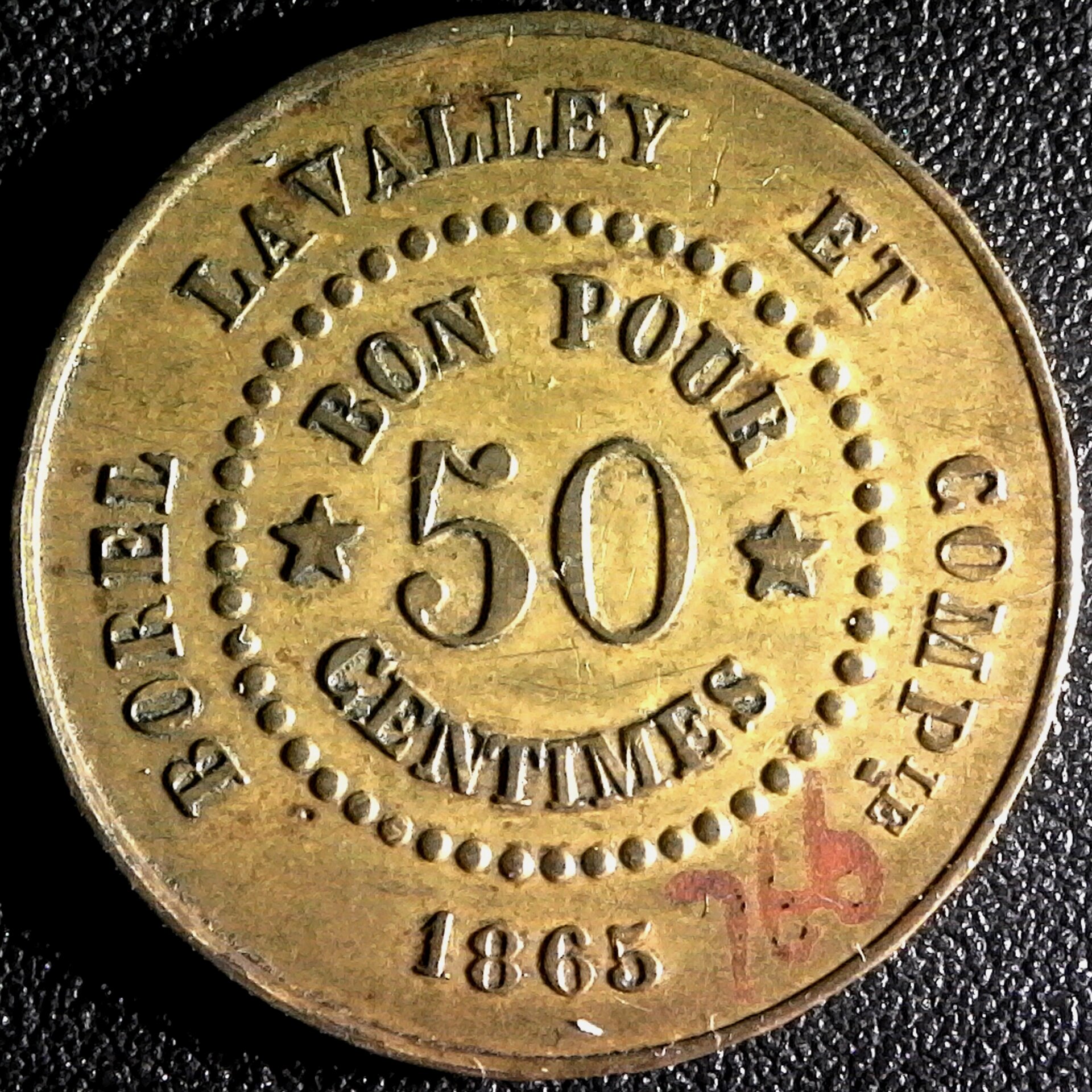 Egypt 50 Centimes - Borel Lavalley Suez Canal contractor token 1865 rev.jpg