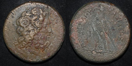 Egypt Ptolemy III AE Tet 41mm 7.2mm thick 67.5g Zeus Ammon Eagle Cornucopia XP Chi-Rho.jpg