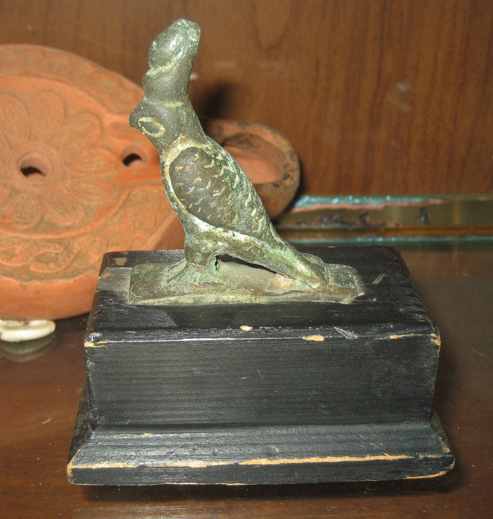 Egyptian Bronze Horus.JPG