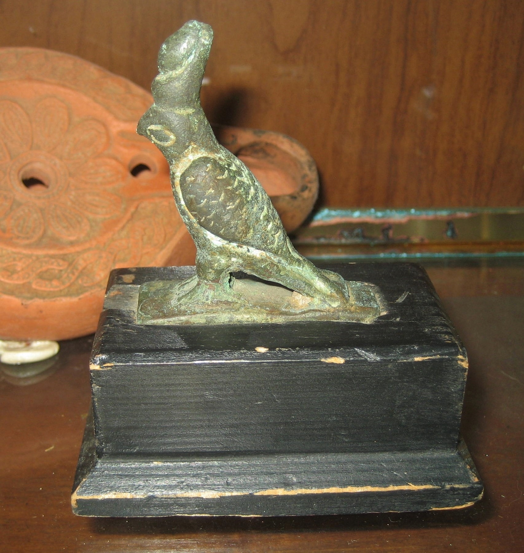Egyptian Bronze Horus.JPG
