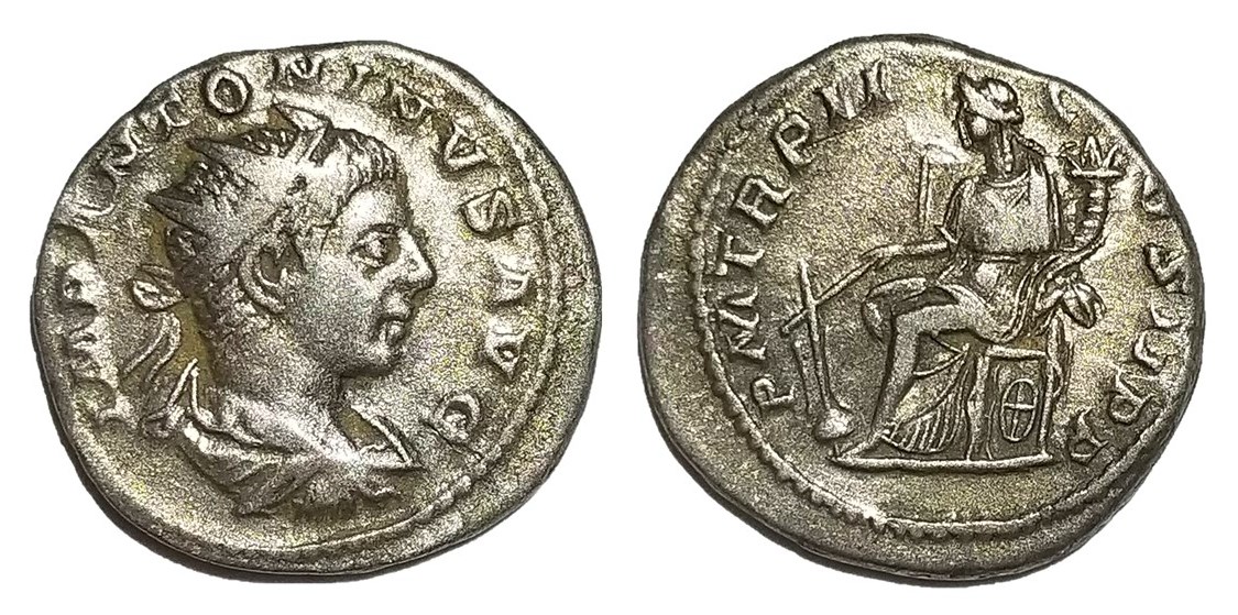 Elagabalus P M TR P II COS II P P Fortuna Antoninianus.jpg