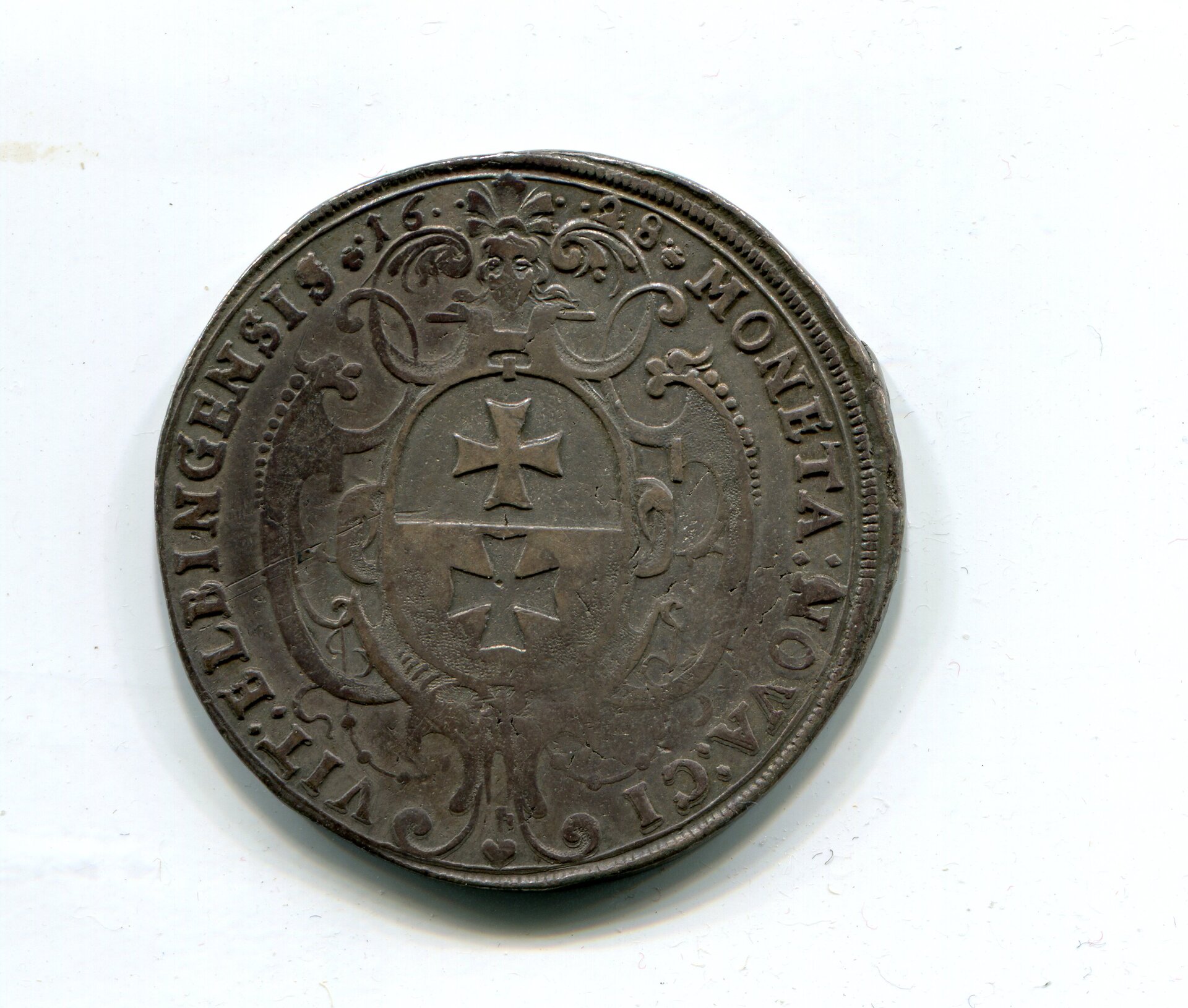 Elbing Gustav II Adolf Taler 1628 LD obv 291.jpg