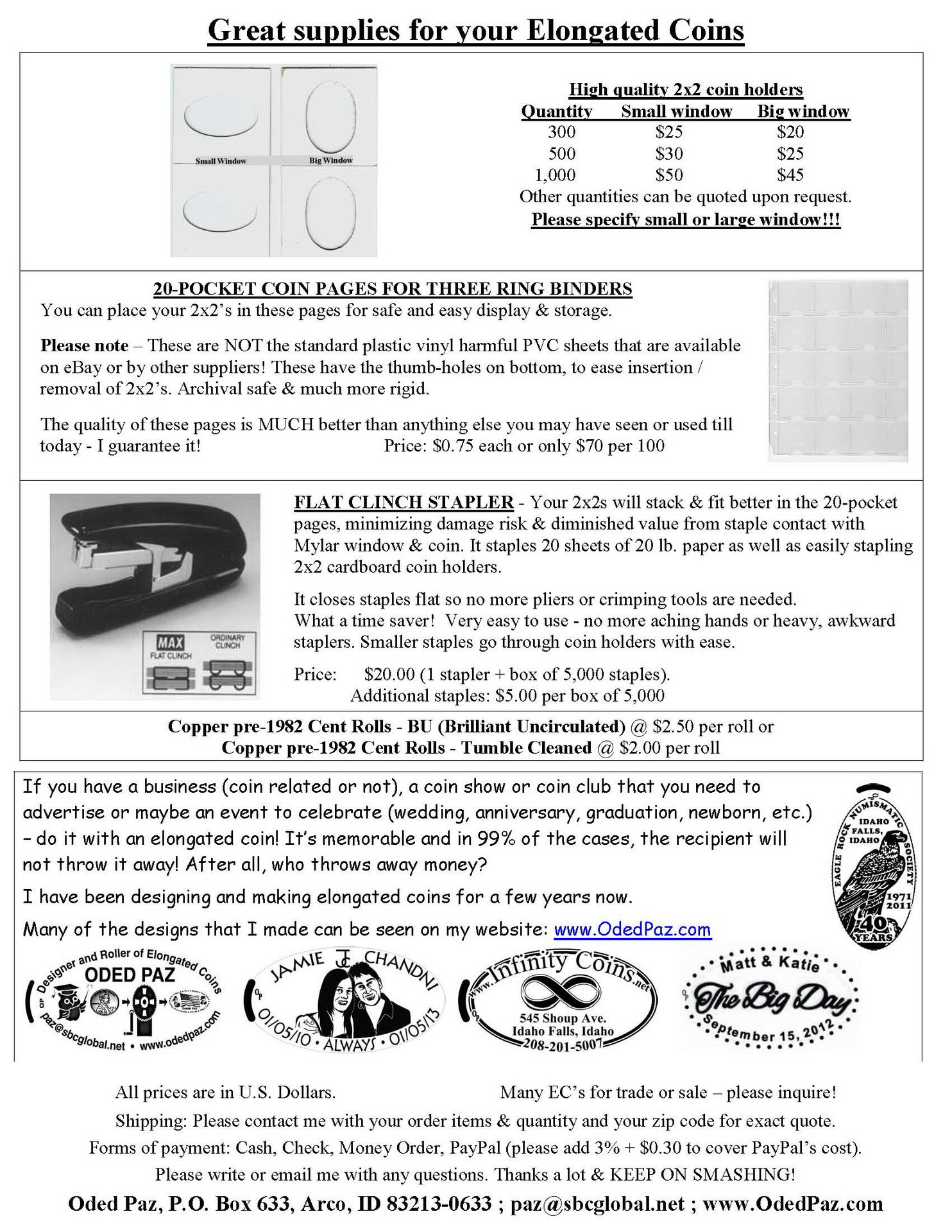 Elongated Coin Supplies from Oded Paz (06-2013).jpg