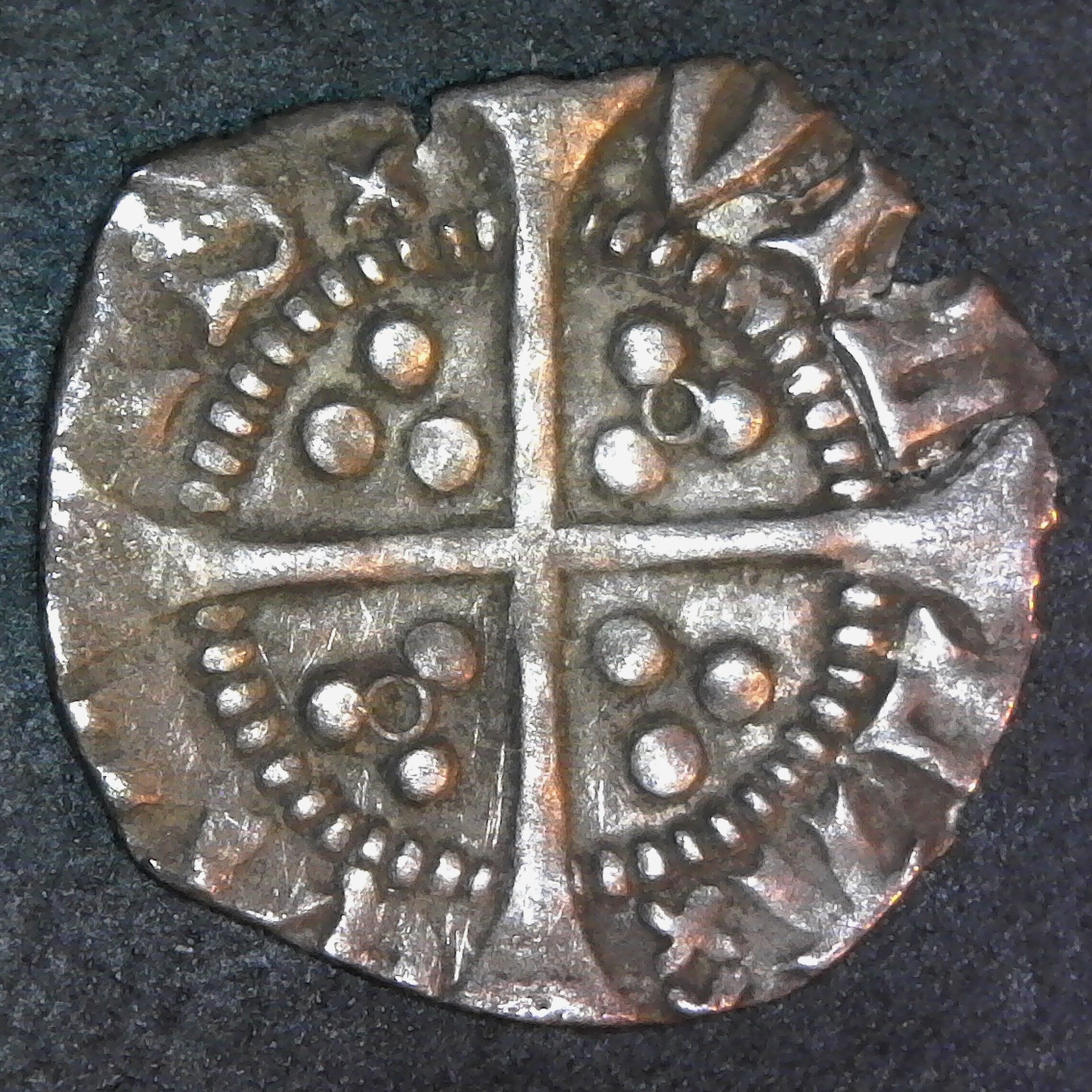 England(Great Britain) Henry VI 1422-1430 Calais Annulet Half Penny rev.jpg