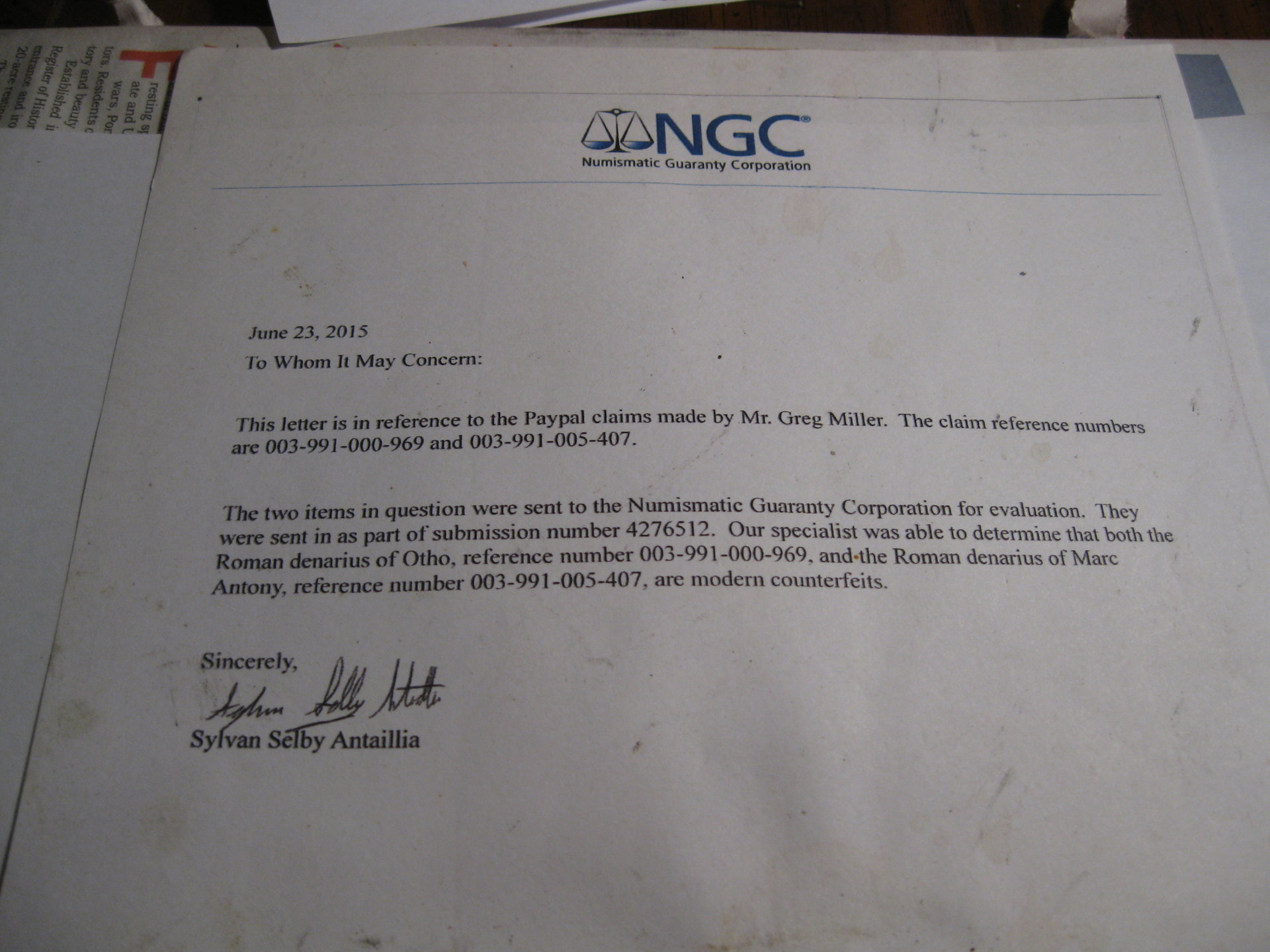 FAUSTA NGC LETTER 004.JPG
