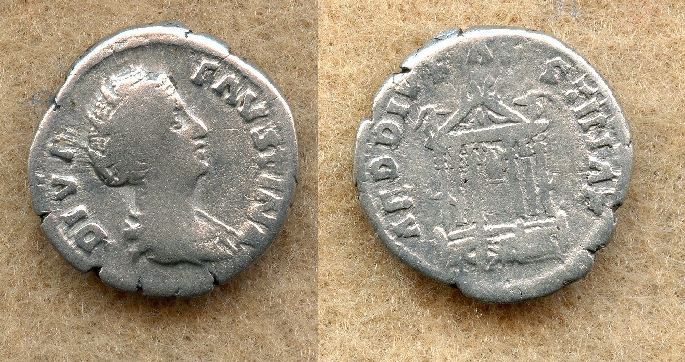 Faustina I - Den. Temple of Ant. & Faustina Aug 2018.jpg