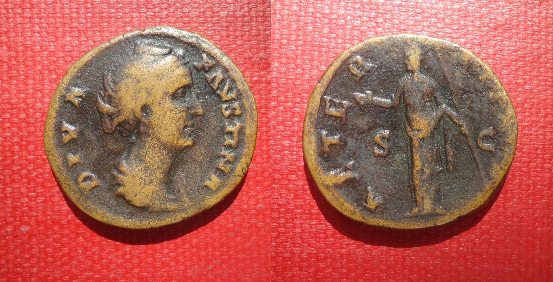 Faustina I - Dupondius AETERNI Jun 2019 (0).jpg