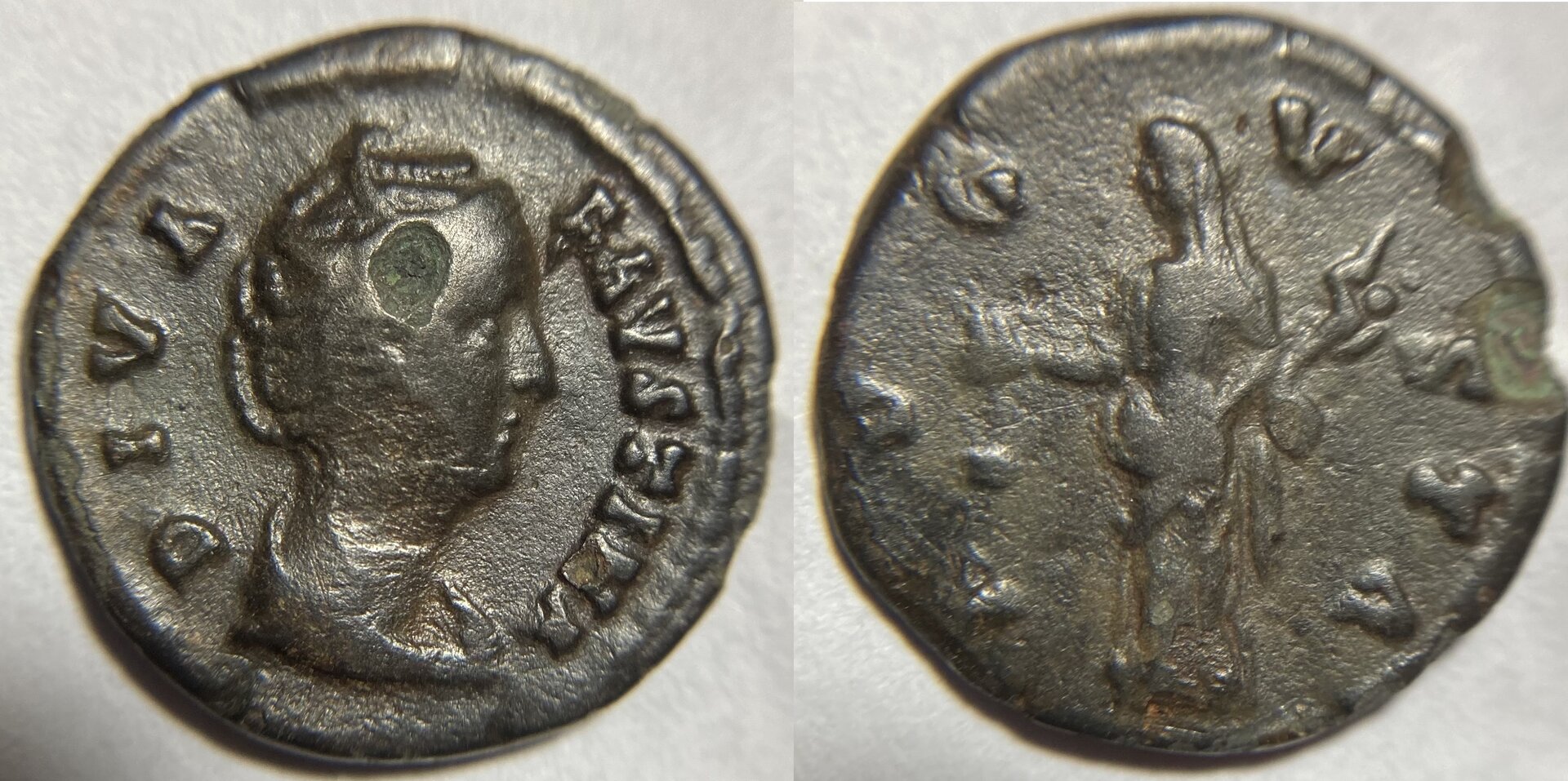 Faustina I Limes Denarius RIC 356.JPG