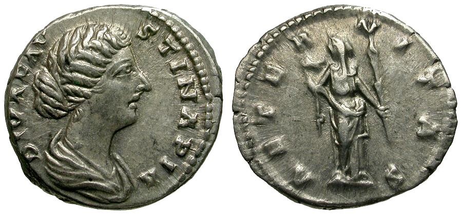 Faustina Jr AETERNITAS standing denarius.jpg