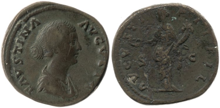 Faustina Jr AVGVSTI PII FIL Concordia sestertius BMC 2198.jpg