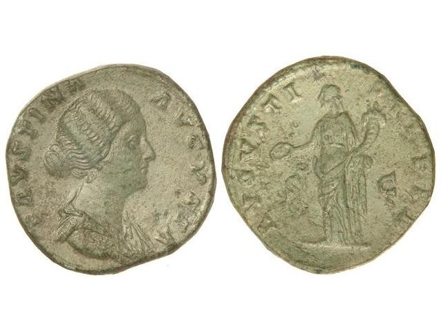 Faustina Jr AVGVSTI PII FIL Concordia sestertius Martí Hervera & Soler y Llach.jpg