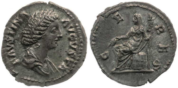 Faustina Jr CERES denarius type 2 BMC 79f.jpg