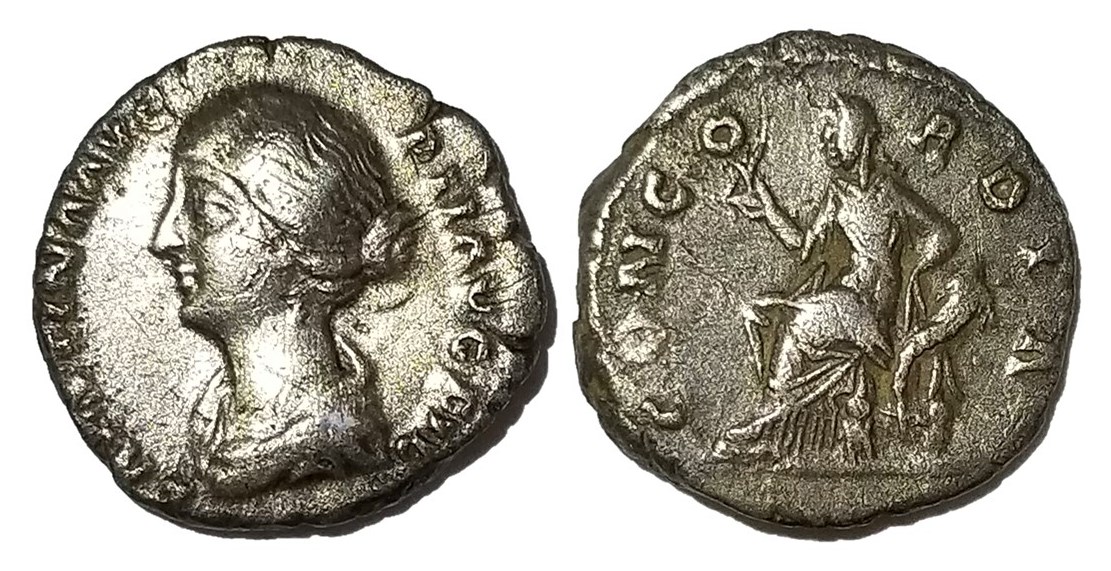 Faustina Jr CONCORDIA seated denarius left-facing bust.jpg