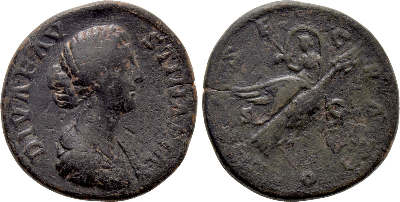Faustina Jr CONSECRATIO sestertius.jpg