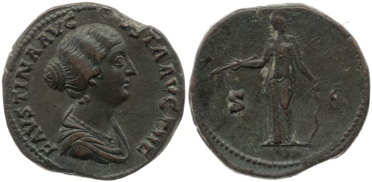 Faustina Jr Diana Sestertius BMC.jpg