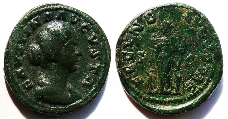 Faustina Jr FECVND AVGVSTAE Dupondius.jpg