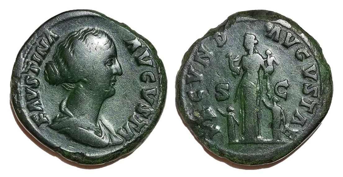 Faustina Jr FECVND AVGVSTAE S C Sestertius.jpg