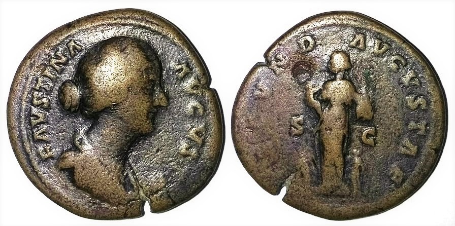 Faustina Jr FECVND AVGVSTAE Sestertius.jpg