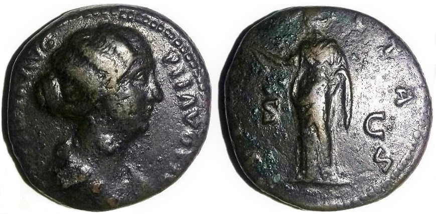 Faustina Jr FELICITAS dupondius.jpg