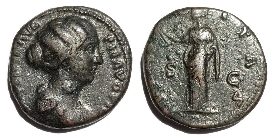 Faustina Jr FELICITAS dupondius.jpg