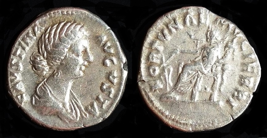 Faustina Jr FORTVNAE MVLIEBRI denarius.jpg