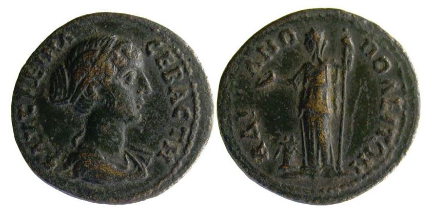 Faustina Jr Hadrianopolis Hera RPC plate (Paris).JPG