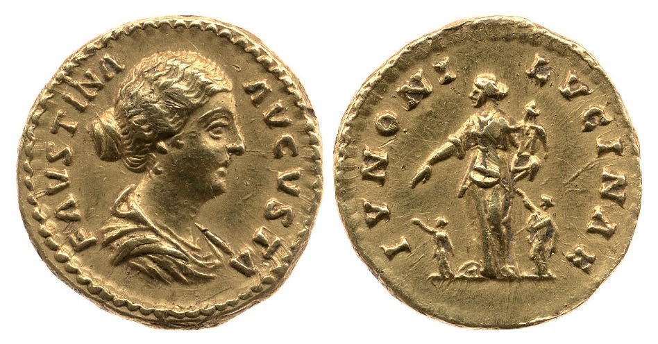 Faustina Jr IVNONI LVCINAE aureus BMC.jpg