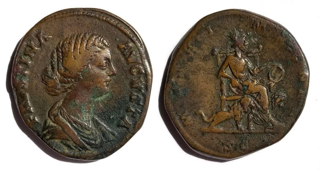 Faustina Jr MATRI MAGNAE S C Sestertius 2.jpg