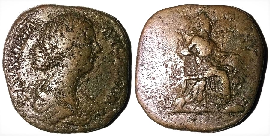 Faustina Jr MATRI MAGNAE Sestertius.jpg