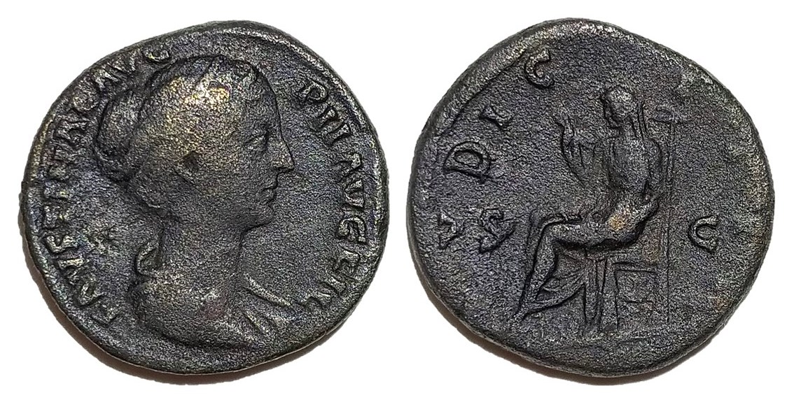 Faustina Jr PVDICITIA S C seated dupondius.jpg