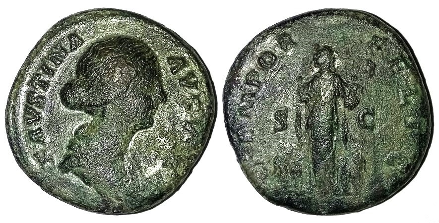 Faustina Jr TEMPOR FELIC Sestertius.jpg