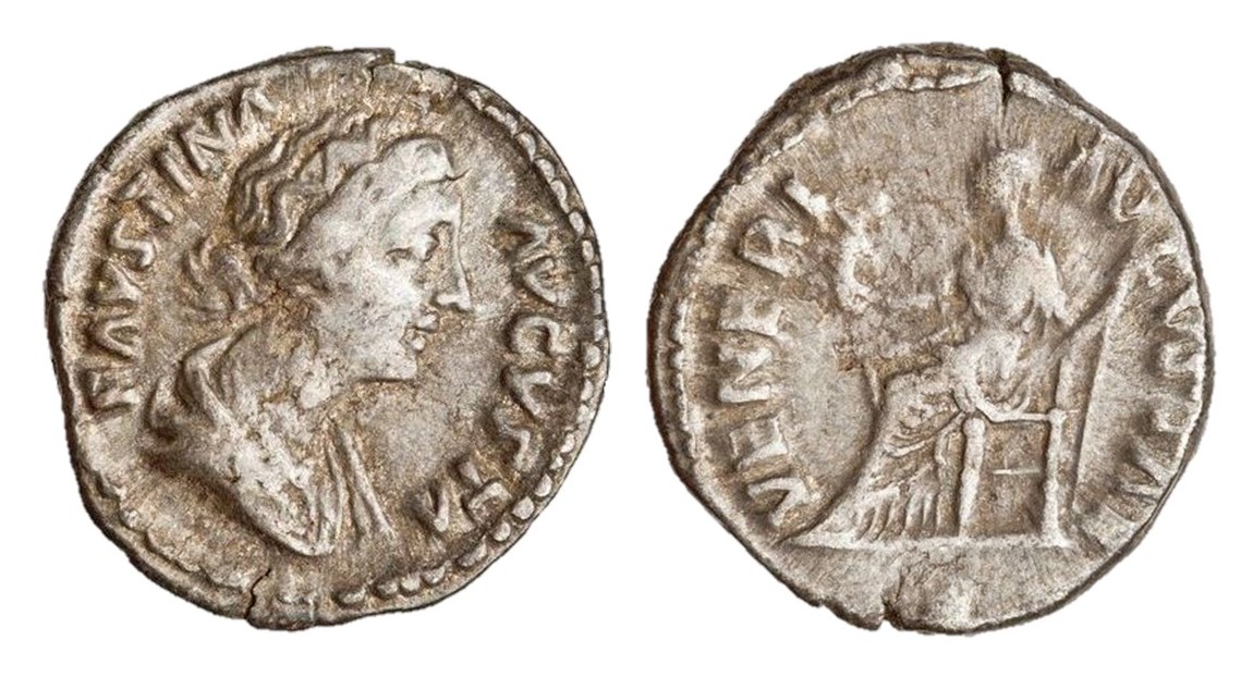 Faustina Jr VENERI AVGVSTAE denarius ANS.jpg
