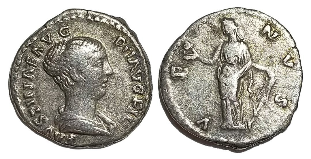 Faustina Jr Venus and rudder denarius.jpg