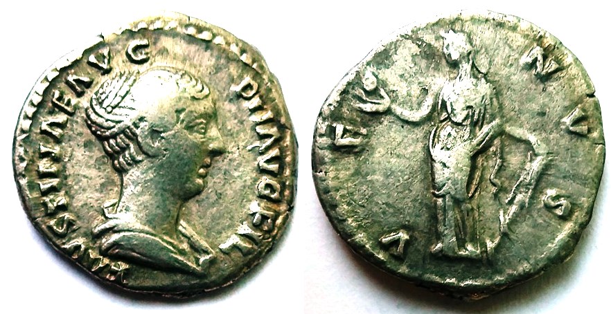 Faustina Jr Venus and rudder denarius.jpg