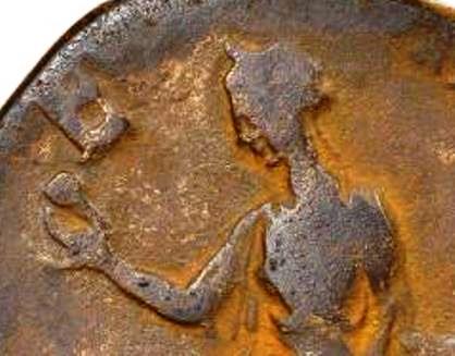 Faustina Jr VENVS S C and rudder sestertius close-up.jpg