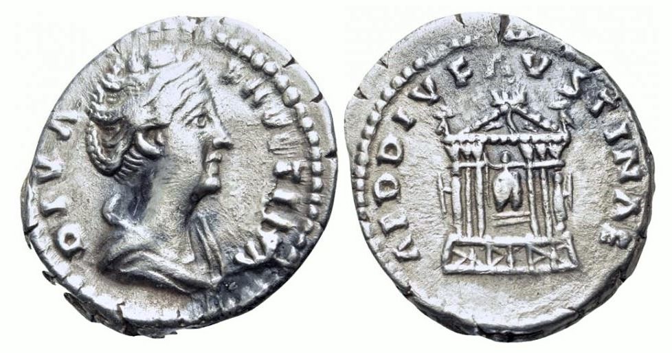 Faustina Sr AED DIV FAVSTINAE denarius.JPG