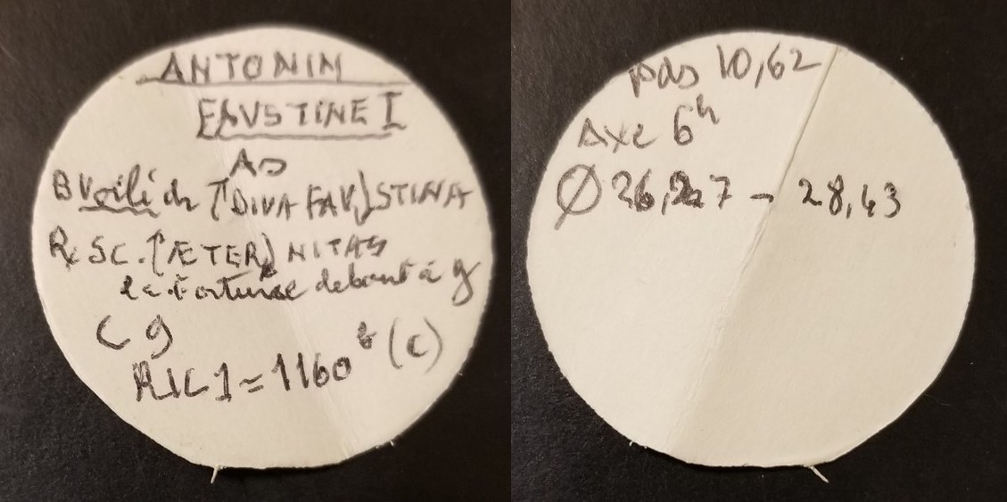 Faustina Sr AETERNITAS Fortuna dupondius veiled collector tag.jpg