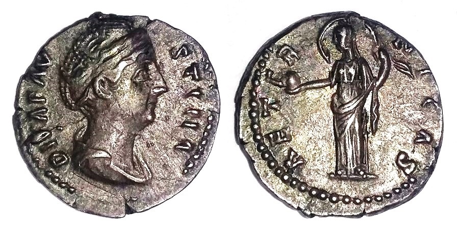 Faustina Sr AETERNITAS Providentia denarius 2.jpg