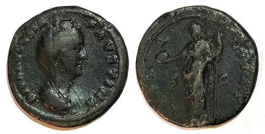 Faustina Sr AETERNITAS Providentia dupondius.jpg