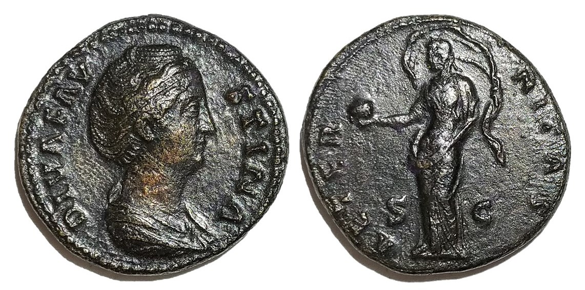 Faustina Sr AETERNITAS S C Aeternitas globe and billowing veil as.jpg