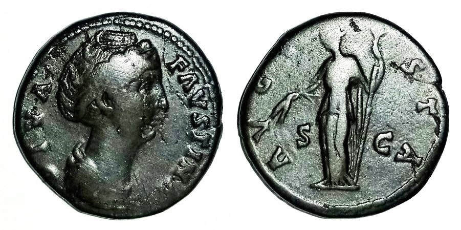 Faustina Sr AVGVSTA Ceres long torch Dupondius.jpg
