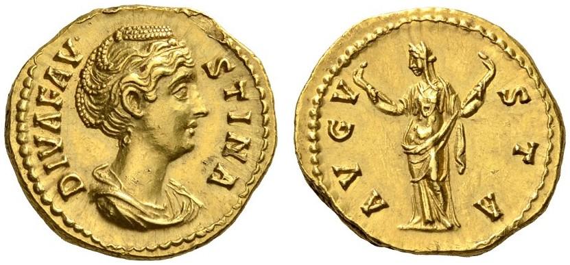 Faustina Sr AVGVSTA Ceres two torches Leu 93, lot 30.jpg