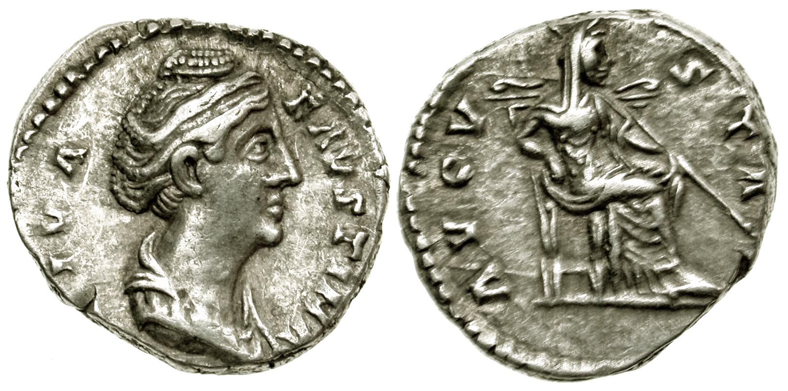 Faustina Sr AVGVSTA Juno seated denarius.jpg