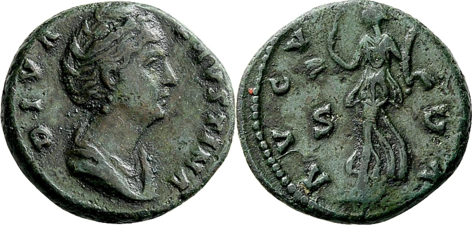 Faustina Sr AVGVSTA S C Aeternitas-Diana MB no torch Peuss.jpg