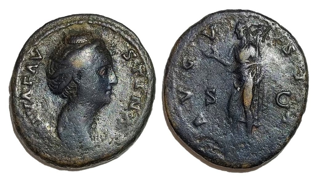 Faustina Sr AVGVSTA S C Juno standing MB.jpg
