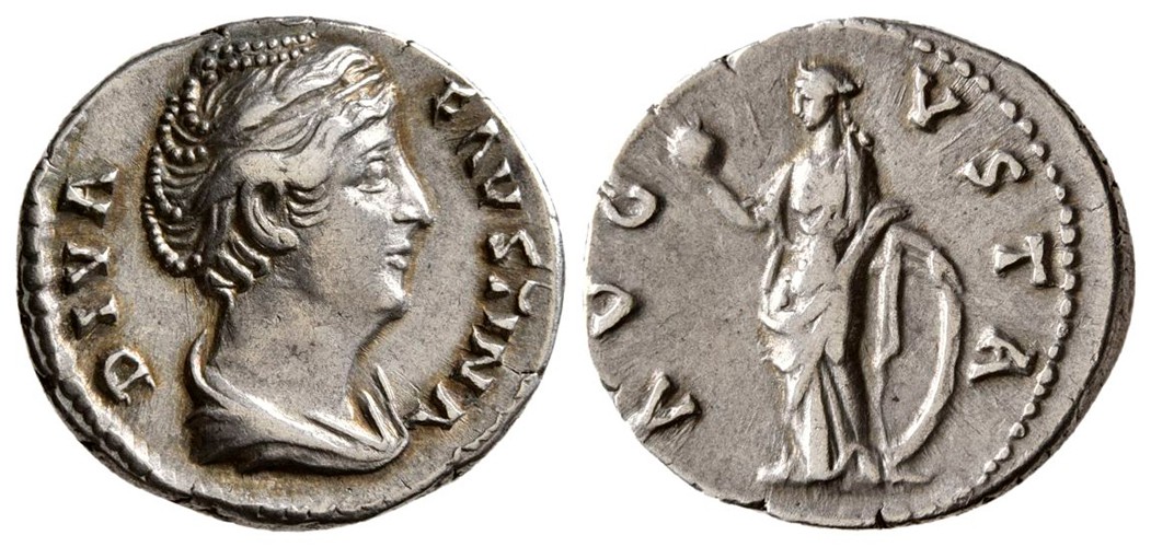 Faustina Sr AVGVSTA Venus denarius.jpg