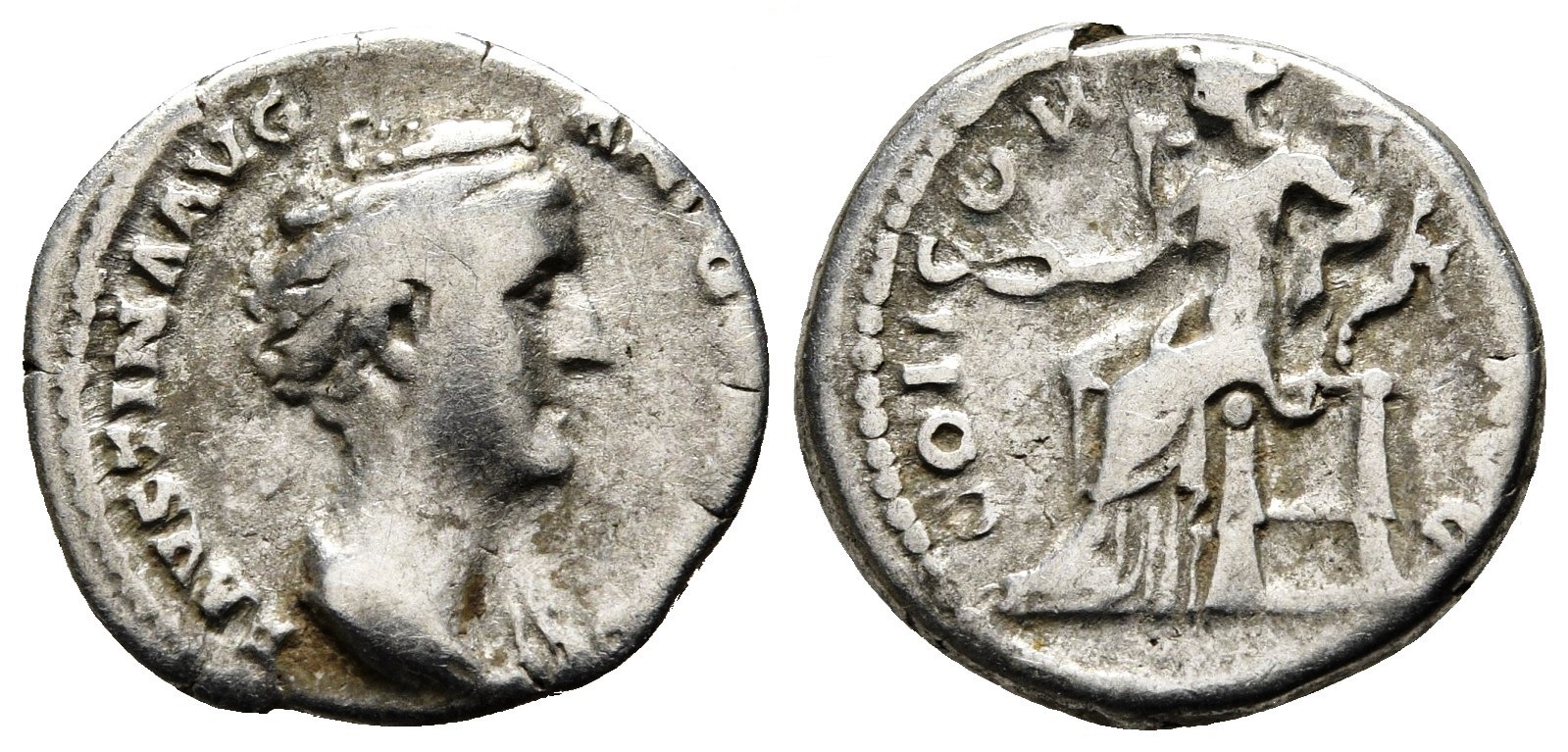 Faustina Sr CONCORDIA AVG seated denarius.jpg