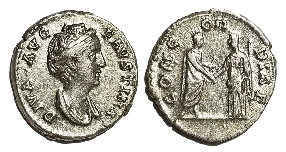 Faustina Sr CONCORDIAE denarius.jpg