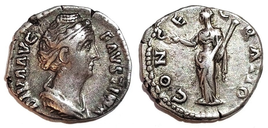 Faustina Sr DIVA AVG FAVSTINA CONSECRATIO Ceres Denarius.jpg