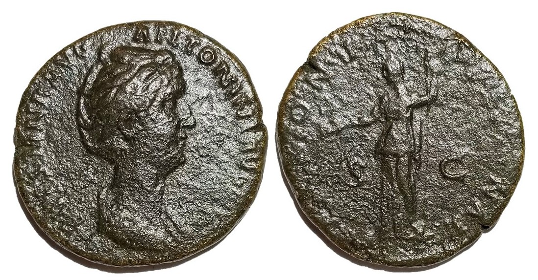 Faustina Sr IVNONI REGINAE S C lifetime sestertius.jpg